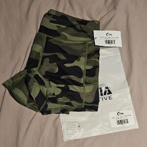 ZYIA Green Camo LNT Pocket Hustle Shorts (Retired)